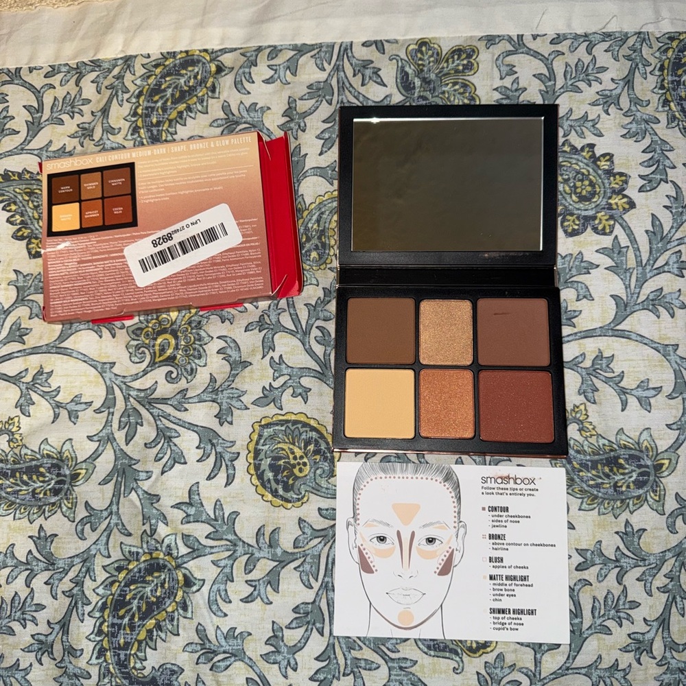 Smashbox Bronzer and Contour Palette Brown and Cream